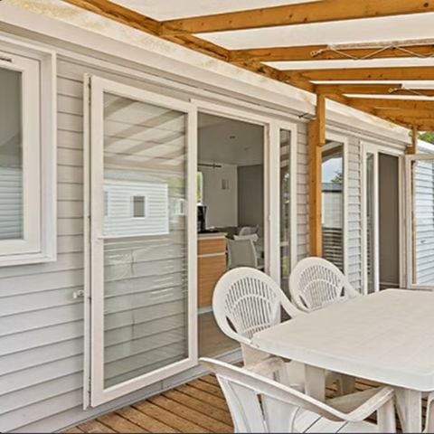 Mobilhome 8 personnes - Premium | 3 Ch. | 6/8 Pers. | Terrasse surélevée