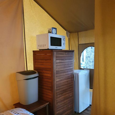 Zelt 2 Personen - Lodge BALEARES ohne Sanitäranlagen