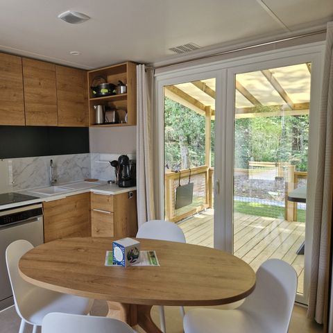 BUNGALOW 4 personnes - O'HARA 884 Coté jardin PRIVILEGE - 3 chambres