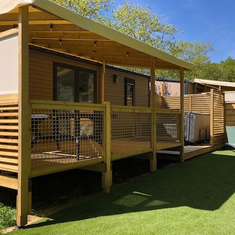 Stacaravan 4 personen - Stacaravan O'HARA 844 Côté jardin VIP - 2 slaapkamers