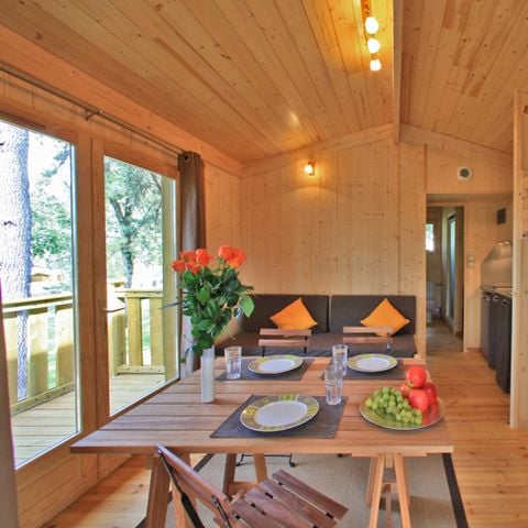 Hébergement 4 personnes - Cabane "dans les arbres"
