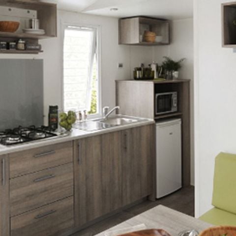 Mobilheim 6 Personen - 2 Schlafzimmer + Klimaanlage (C6T)