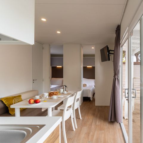 Stacaravan 6 personen - Lodge Superieur Plus