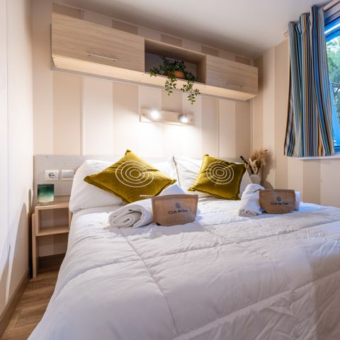 Stacaravan 4 personen - Lodge Comfort huisdieren toegestaan