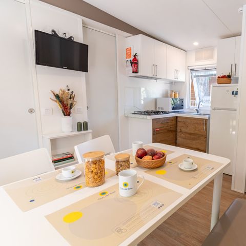 Mobilhome 6 personas - Alojamiento Deluxe