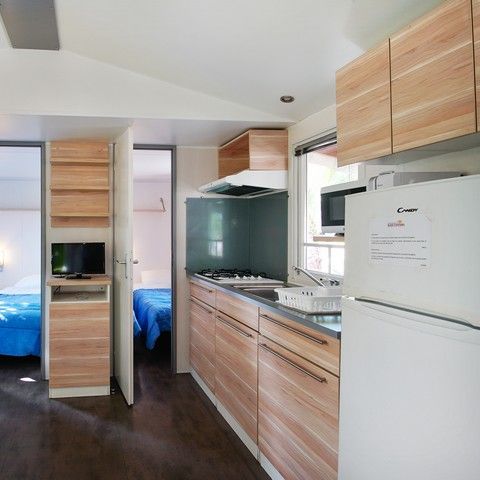Mobile home 6 persons - 3 bedrooms (arriving on Sunday)