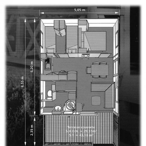 CHALET 5 persone - Atlantide