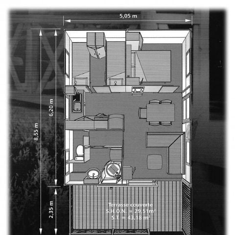 CHALET 5 persone - Atlantide