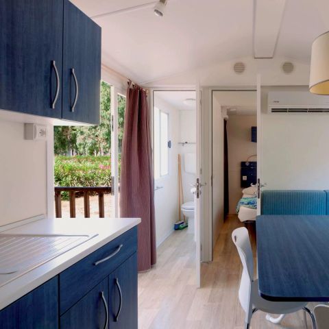 Mobilhome 6 personas - BLU ROMÁNTICO + TV