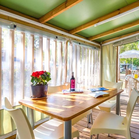 Tente en toile et en bois 4 personnes - Clever