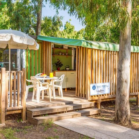 TENDA IN TELA E LEGNO 4 persone - Intelligente