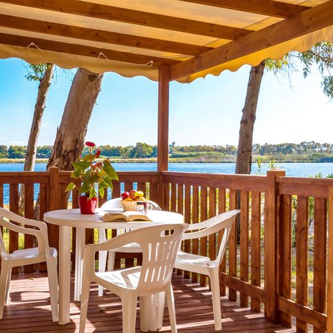 Stacaravan 4 personen - BLU ROMANTIC