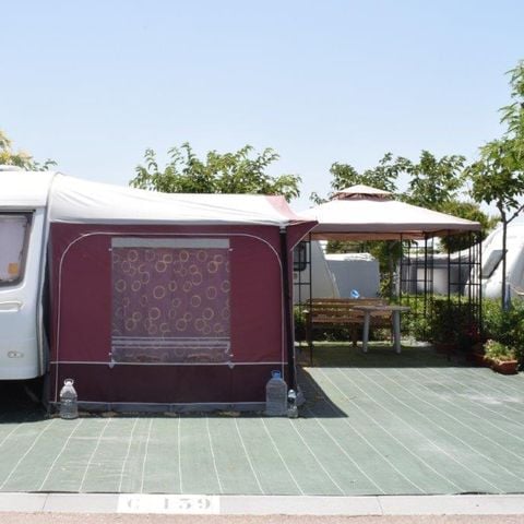 Kampeerplaats - Comfort (90 - 95 m²)
