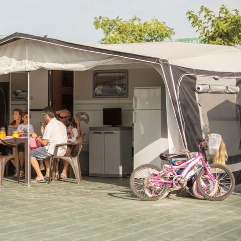 Kampeerplaats - Comfort (90 - 95 m²)