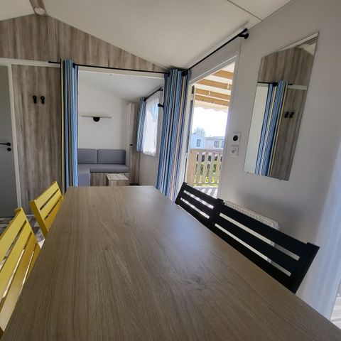 Stacaravan 4 personen - Comfort 2 slaapkamers 4 personen