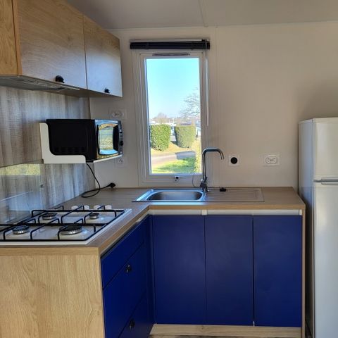 Stacaravan 4 personen - Comfort 2 slaapkamers 4 personen