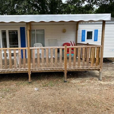 MOBILHOME 4 personas - 20 m² + terraza