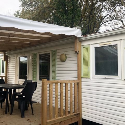 Mobilheim 4 Personen - 20 m² + Terrasse