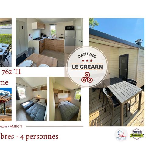 Mobile home 4 persons - Bergamo 762 TI 2 hp
