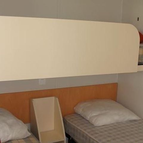 Stacaravan 5 personen - 21m² + terras