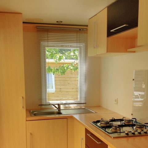 CASA MOBILE 6 persone - Jasmin 2 persone incluse - 2 persone possibili con supplemento dal campeggio