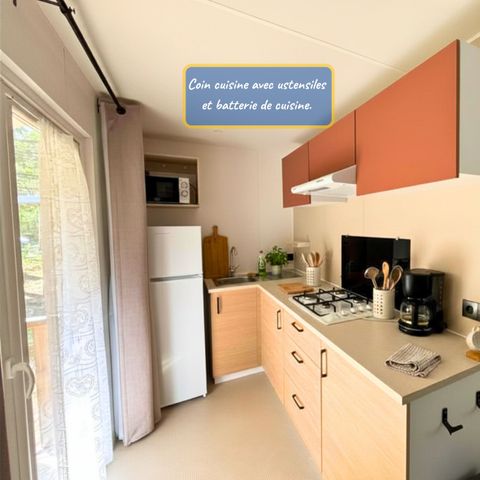 MOBILE HOME 6 people - Cottage Premium Violette (2ch)