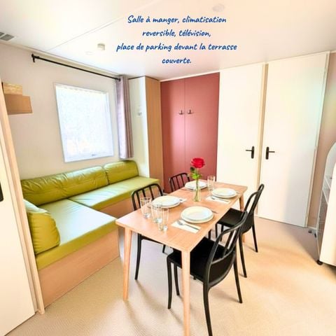 Stacaravan 6 personen - Cottage Premium Violette (2ch)