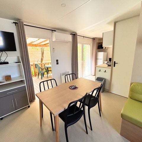 Mobilhome 6 personnes - Cottage Premium Violette - 2 chambres
