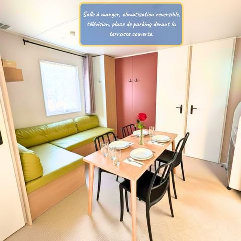 Mobilheim 6 Personen - Cottage Premium Violet (2 Schlafplätze)