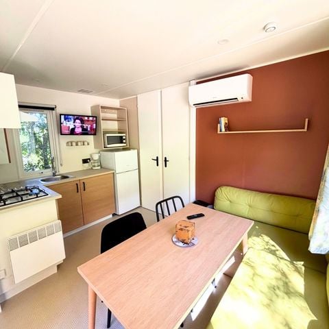 Mobilheim 6 personen - Cottage Premium Azalée (2 Schlafplätze)