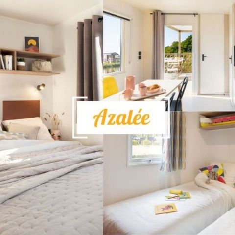 Mobilheim 6 personen - Cottage Premium Azalée (2 Schlafplätze)