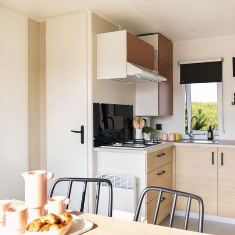 Mobilheim 6 personen - Cottage Premium Azalée (2 Schlafplätze)
