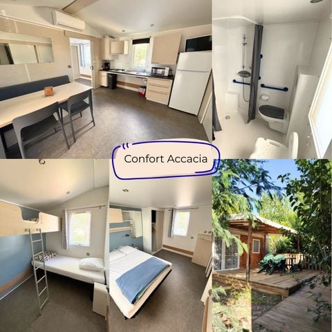 Stacaravan 4 personen - COTTAGE COMFORT ACACIA