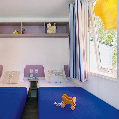 Mobilhome 4 personas - Classic XL | 2 Dormitorios | 4 Pers. | Terraza elevada