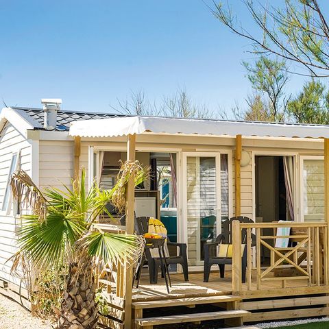 MOBILE HOME 6 people - Classic XL | 2 Bedrooms | 4/6 Pers. | Covered Terrace
