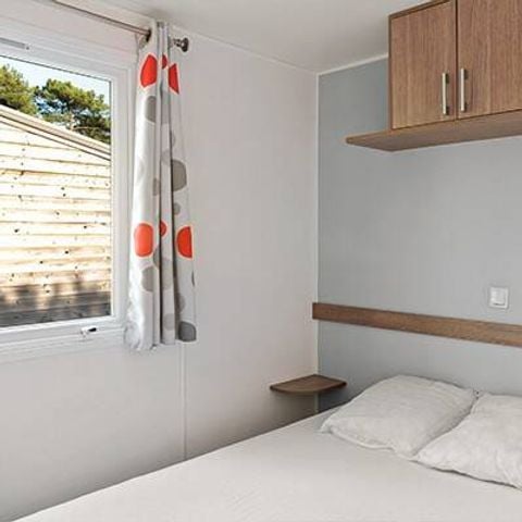 MOBILHOME 4 personnes - Confort | 2 Chambres | 4 Couchages | Terrasse couverte | 1 Salle de bain | Climatisation