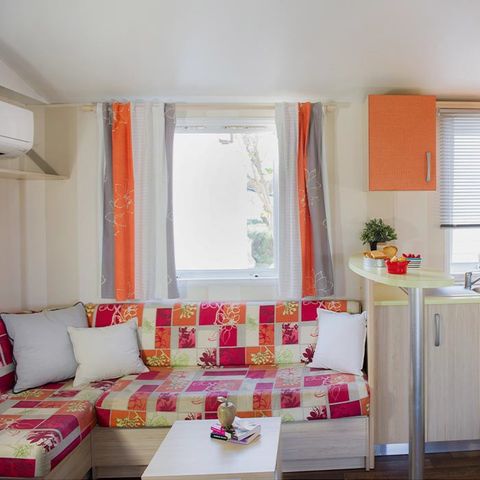 MOBILE HOME 6 people - Mobile-home | Comfort | 3 Bedrooms | 6 Pers. | Single terrace | Air-con.