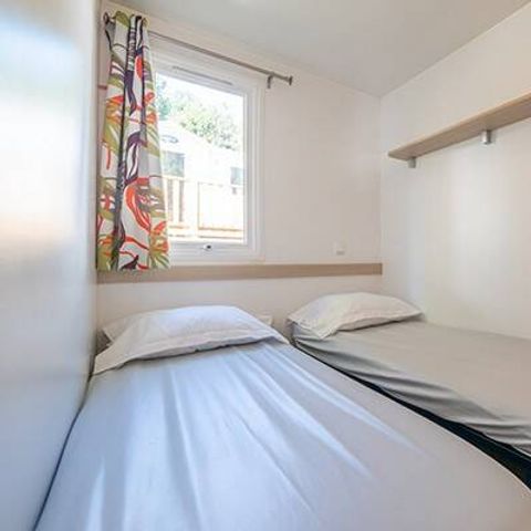 Mobilhome 4 personas - Confort | 2 Dormitorios | 4 Pers | Terraza elevada | 1 baño