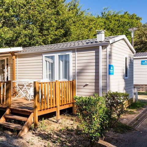 Mobilhome 4 personas - Confort | 2 Dormitorios | 4 Pers | Terraza elevada | 1 baño