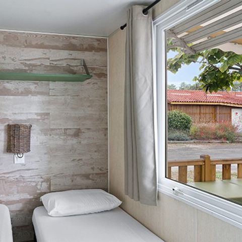 Mobilhome 6 personas - Mobil-home | Classic XL | 3 Dormitorios | 6 Pers. | Terraza elevada | TV