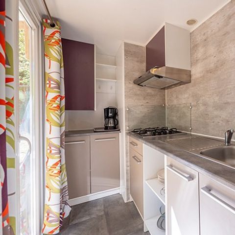 Stacaravan 4 personen - Stacaravan | Comfort XL | 2 slaapkamers | 4 pers. | Verhoogd terras