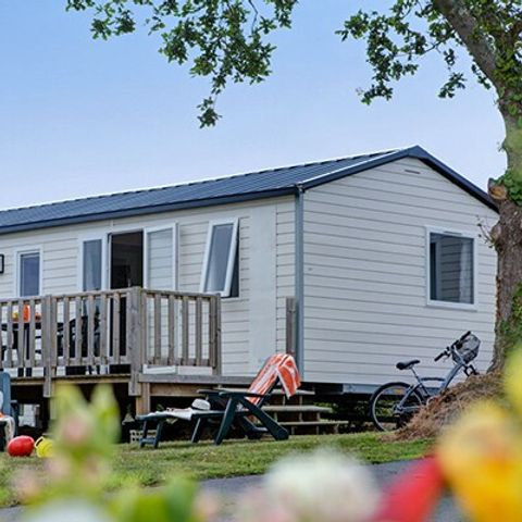 Stacaravan 6 personen - Stacaravan | Comfort XL | 3 slaapkamers | 6 pers. | Verhoogd terras