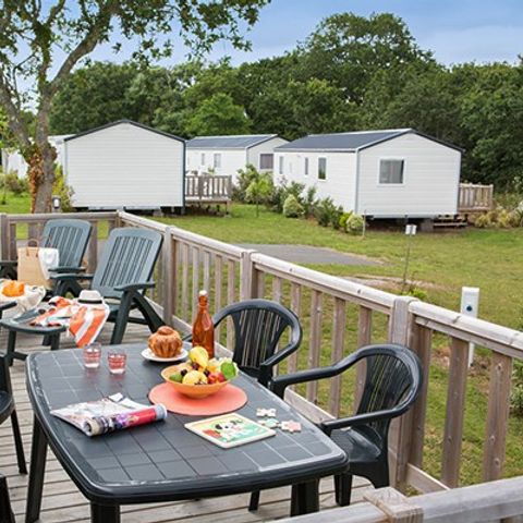 MOBILE HOME 6 people - Mobile-home | Comfort XL | 3 Bedrooms | 6 Pers. | Raised terrace