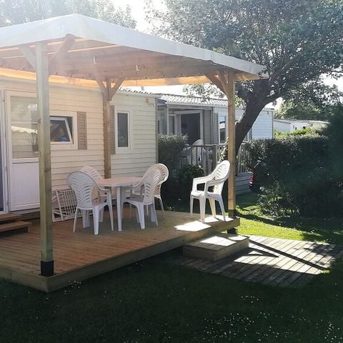 Mobilhome 5 personnes - Mobil-home | Classic | 2 Ch. | 4/5 Pers. | Terrasse simple | TV
