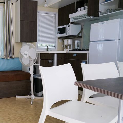 Mobilhome 6 personas - Mobil-home | Classic XL | 3 Dormitorios | 6 Pers. | Terraza elevada | Aire acondicionado | TV