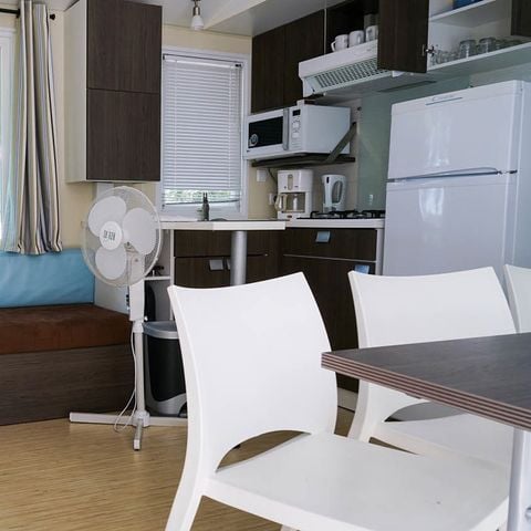 Mobilhome 6 personnes - Mobil-home | Classic XL | 3 Ch. | 6 Pers. | Terrasse surélevée | Clim. | TV