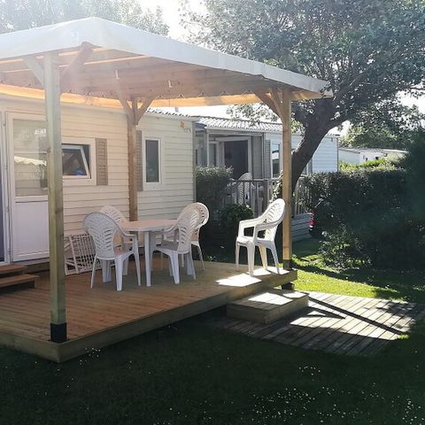 Mobile home 5 persons - Mobil-home | Classic | 2 Bedrooms | 4/5 Pers. | Single terrace | TV
