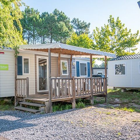Mobilhome 6 personas - Mobil-home | Classic XL | 2 Dormitorios | 4/6 Pers. | Terraza elevada | TV