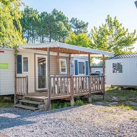 MOBILE HOME 6 people - Mobil-home | Classic XL | 2 Bedrooms | 4/6 Pers. | Raised terrace | TV