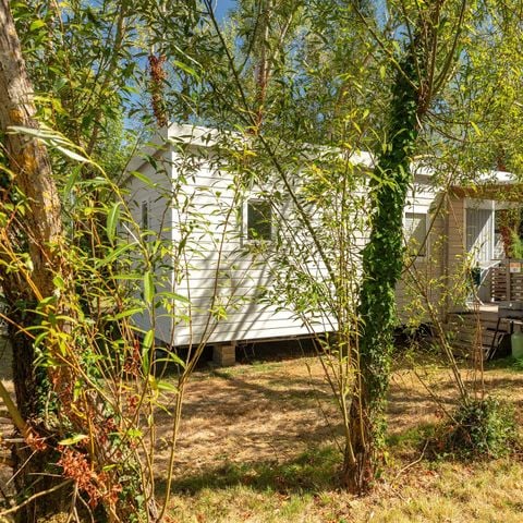 Mobilhome 6 personnes - Confort | 2 Chambres | 4/6 Couchages | Petite Terrasse | 1 Salle de bain | Climatisation